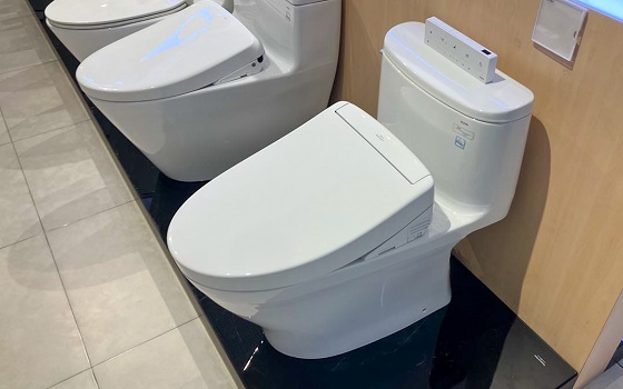 Bàn cầu 1 khối kèm nắp rửa điện tử WASHLET dòng S5 TOTO MS887CRW25 - Ảnh 4