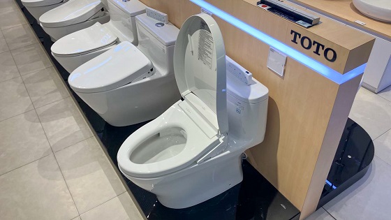 Bàn cầu 1 khối kèm nắp rửa điện tử WASHLET dòng S5 TOTO MS887CRW25 - Ảnh 5